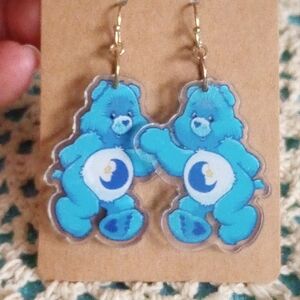 Blue Bear Kids Earrings